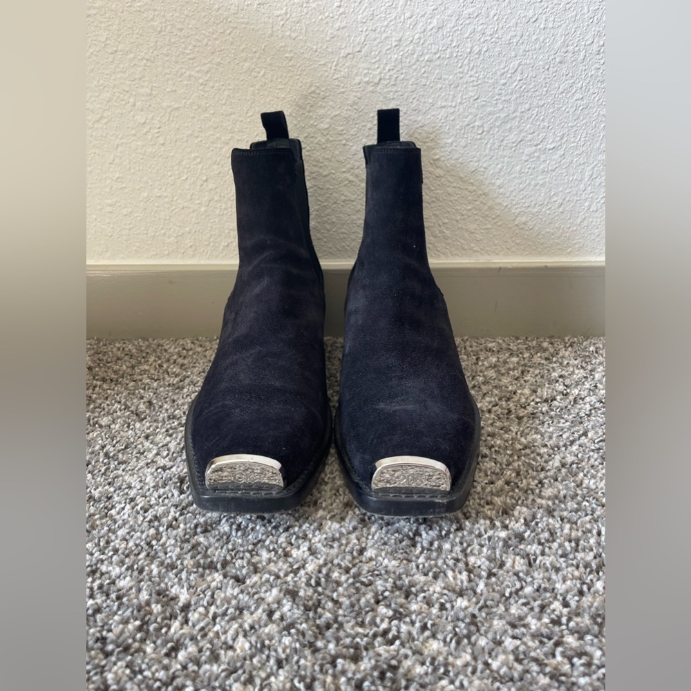 Calvin Klein 205W39NYC Suede Western Boot